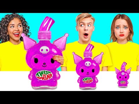 Big, Medium and Small Plate Challenge | Amazing Culinary Recipes by TeenDO Challenge