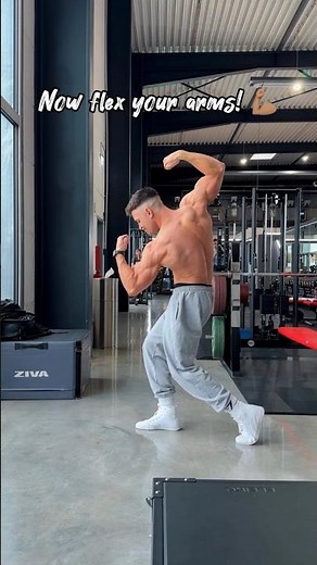 How to: Arnold Pose 🔱 #posing #gym #classicphysique #gymreels #arnold #mondaymotivation #posingtips