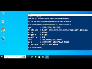 How To Discover Public or Real IP Address Using PowerShell On Windows 10
