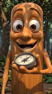 Tung Tung Discovers a Compass That Moves on Its Own… Where Is It Leading? #shorts