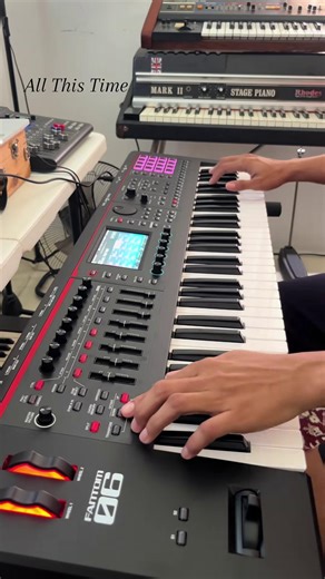 3K views · 42 reactions | Đệm nền cho bài háy "All This Time" trên Roland Fantom-06 !  Dòng Synthesizer keyboard Fantom-0 series vốn nổi tiếng với sự cơ động, gọn nhẹ và cực kỳ tiện lợi cho mọi LiveStage.➡️ Dành cho nghệ sĩ chuyên nghiệp muốn một nhạc cụ có thể hỗ trợ nhiều tác vụ cho sân khấu chuyên nghiệp. #Rolandvietnam #Fantom06 #Workstation #Synthesizer #Livegig #Studio #Livestage | Roland | Facebook
