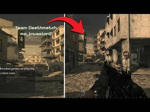 Exploring the Cut COD4 Invasion Map