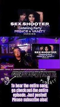 The unreleased Prince & Vanity 6 version of the song “Sex Shooter” let’s get into it! What say you?