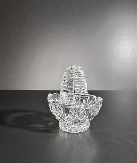 Vintage Princess House 24% Lead Crystal Basket Highlights Pattern #828 - Etsy