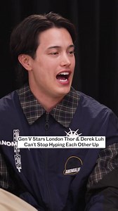 'Gen V's' London Thor and Derek Luh Hype Each Other Up
