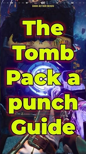 "The tomb" Easy Pack A Punch guide (Black ops 6 zombies)(How to get pack On The tomb) #bo6zombies