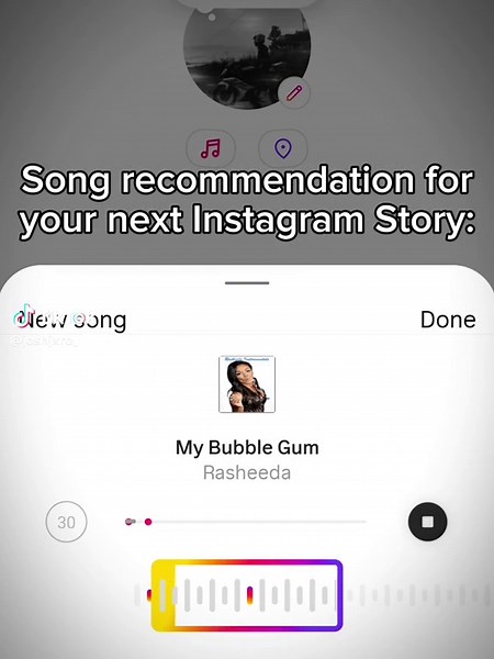 Discover 'My Bubble Gum' by Rasheeda for Stories