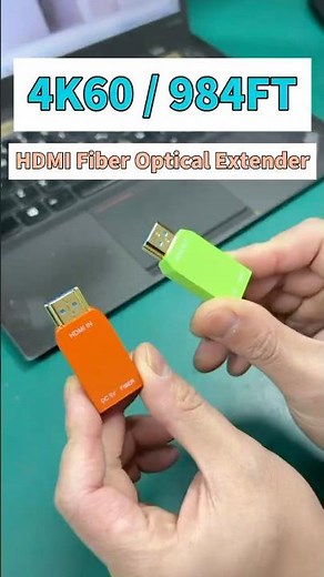 4K60 HDMI Over Fiber Extender 984FT/300M