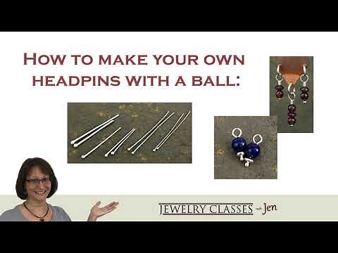 How to Make a Headpin for Jewelry Making