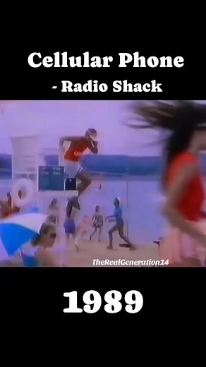 Those bulky phones of the 80’s and 90’s. 🤣😱 #commercial #RadioShack #cellphones #genx #1980s #80s #80sfashion #retro #vintage #nostalgia #backintheday #reels #technology #fy #fyp #commercial #explorepage #facebookreels #threads | 80’s & 90’s Real Generation