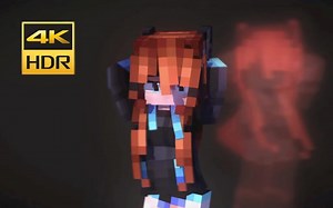 『4k/HDR/120帧/"方块人摇"』动画"♫ Phút Hơn-Zero Two Dance | [MinecraftAnimation] Meme ♫"