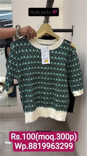 Korean crop top rs 100 moq 300pc.wp.8819963299 # kerala #cheapestwholeseller