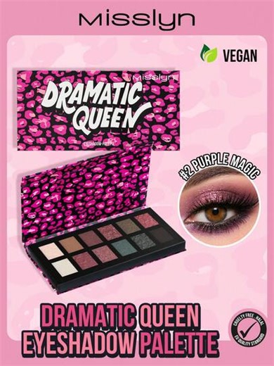 MISSLYN Seductive Queen Eyeshadow Palette, 12 Color Eyeshadow Palette, Brown Tone Eyeshadow Palette, Seductive Eyeshadow Palette, Eyeshadow Palette, Christmas, Brand Makeup, Facial Makeup, Suitable For Women And Girls, Winter Essential, Y2K Style, Fashion Versatile, Birthday Gift, Best Gift, Valentine's Day Gift, Party Essential, New Year Gift, Best Color Combination, Cruelty-Free And Vegan | SHEIN