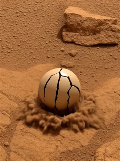 Extraña criatura Marciana: Un misterio en el planeta Rojo