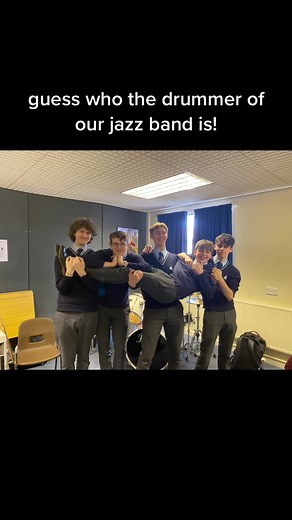 guess our drummer! 🥁🎶 #guessthedrummer #augmented5th #band #jazzband #jazz #heartthrobs #fyp #viral