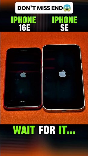 iPhone 16e vs iPhone SE 😱 Budget King Kaun? Full Speed Test ⚡#speedtest #trending #viralshorts