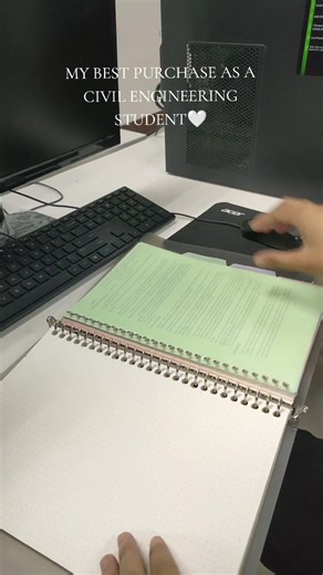 Best Purchase for Civil Engineering Students - Binder Notebook Review