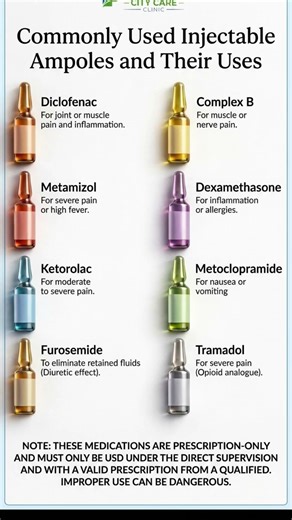 Commonly used ampules and there use #medicalreels #bamsstudents #medicalscience #medicalstudent