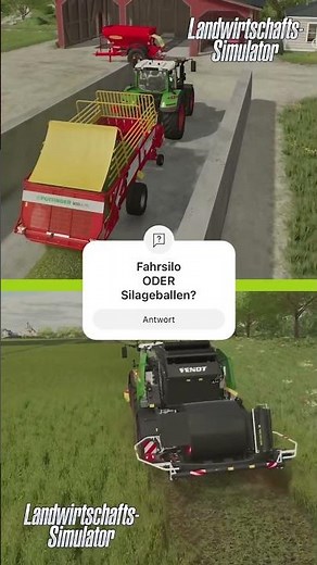 Silo oder Ballen? 🪴 #shorts