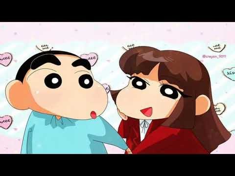 shin Chan X IChan love story 💕🥰 || Shin Chan and I Chan sweet love story 💕🥰😍 ||