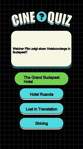 Film-Quiz des Tages #kino #quiz