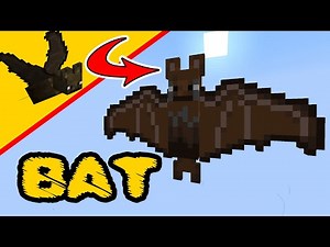 Minecraft Bat, Mob Build, Minecraft Bat Statue - PS4, Xbox, Switch, PC, Bedrock, Java