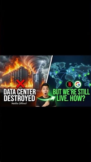 How Apps Survive Data Center Disasters (GeoDNS) 🌍 #shorts