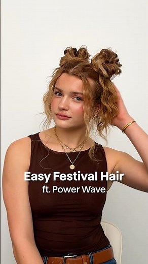 3 Easy Festival Hairstyles | Look 3 ft. The Power Wave
