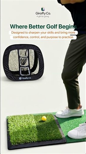 Golf Chipping Net | Golf Practice Set | Giraffy Co