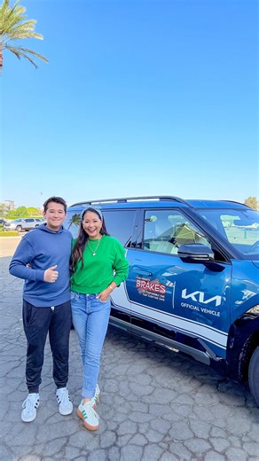 Veena Goel Crownholm on Instagram: "#ad 🚗🚙Eddie is almost 15 and we are just starting to explore him learning how to drive. 😳 My friends @kiausa partnered with racecar champ Doug Herbert on the @putonthebrakes program (Be Responsible And Keep Everyone Safe) to help prepare teens—and parents—for the road ahead. 🚘 This teen driving program has already trained over 150,000 teens and parents in safe driving skills 👏. B.R.A.K.E.S. was founded by Doug, and Kia h