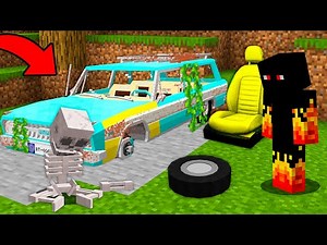 I Found an Abandoned CAR in Minecraft