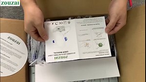 zouzai 20 Pack 6 Inch Black Ultra-Thin LED Recessed Ceiling Light with Junction Box 5CCT Adjustable Dimmable Can-Killer Downlight - ETL and Energy Star Certified