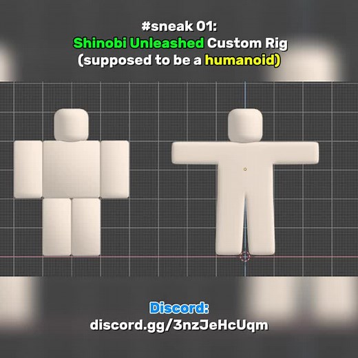 Roblox Shinobi Unleashed Custom Rig🥷 #roblox #loststudios #shinobiunleashed #robloxshinobiunleashed #robloxanimegames