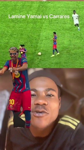 Lamine Yamal vs Carreras#fyp #foryoupage❤️❤️ #viral #soccer #football