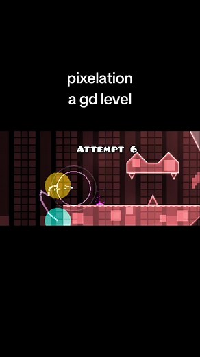 Exploring Pixelation in Geometry Dash Levels