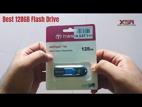 Transcend JetFlash 790 128 GB USB 3.1 Unboxing & Review | TS128GJF790K | 128 GB Pendrive Review