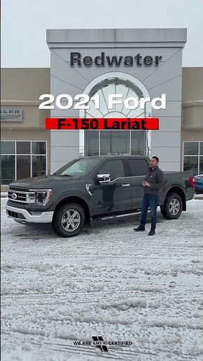 2021 Ford F-150 Lariat Walkaround | Olive Green, 2.7L EcoBoost, Panoramic Roof | Redwater Dodge