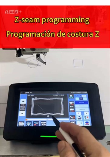 Programming method for straight line z-seam Programación de costura Z lineal. Comparte la operación de productos secos, no entiendes el contacto conmigo whatsapp: 8615011874482#Mantenimiento