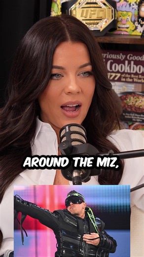 Jackie Redmond on The Miz #wwe