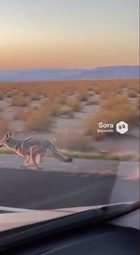 Wile E. Coyote and Road Runner live!