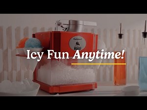 Cool Down with the Cuisinart Snow Cone Maker