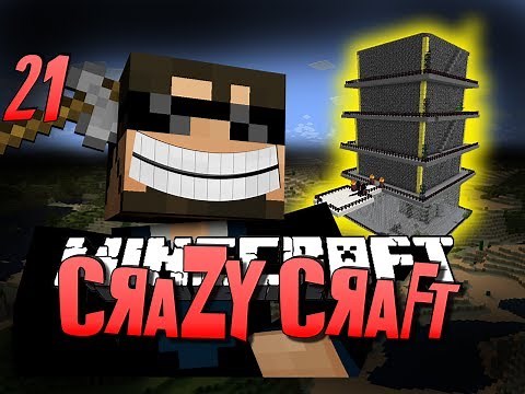 Minecraft CRAZY CRAFT 21 - ROYAL GUARDIAN DUNGEON (Minecraft Mod Survival)