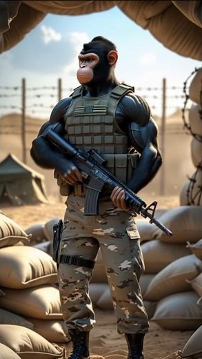 Monkey Soldier's Ultimate Battle | Military Story | Epic Survival Journey