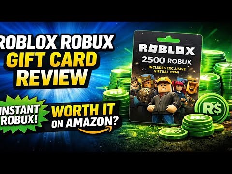 Roblox Robux Gift Card Review — Is It Worth Buying on Amazon?