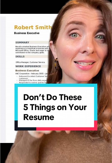 Avoid These 5 Common Resume Mistakes