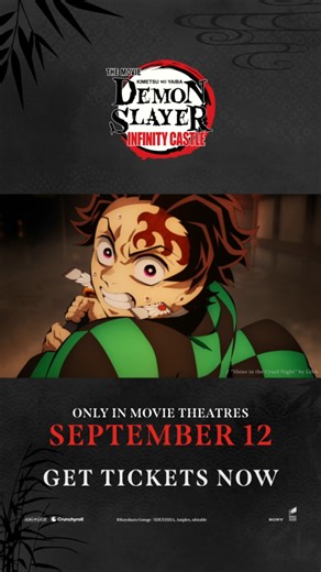 The Demon Slayer Corps are drawn into the Infinity Castle, where Tanjiro, Nezuko, and the Hashira face terrifying Upper Rank demons in a desperate fight as the final battle against Muzan Kibutsuji begins. Demon Slayer: Kimetsu No Yaiba Infinity Castle premieres at Rogers Cinema on September 11th. #demonslayer #demonslayerinfinitycastle #tanjirokamado #comingsoon #onlyintheaters #rogerscinema #rogerscinemastevenspoint | Rogers Cinema Stevens Point | Facebook