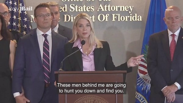 Bondi vows to pursue threats of violence, regardless of party