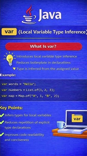 Java 9 to 11 New Features #java9 #javafeatures