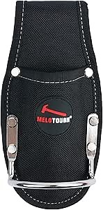 MELOTOUGH Plier Holster Tool Holder and Heavy Duty Steel Loop Hammer Holder for Tool Belt Work Organizer Pocket Durable and Compact Tool Holder for Construction,Electrician