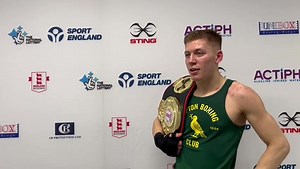 1.7K views · 95 reactions | CHAMPION'S INTERVIEW - GIORGIO VISIOLI 壘 Giorgio Visioli (Repton Boxing Club) reacts shortly after securing a second National Amateur Championship in as many years  #EBNAC23 | England Boxing | Facebook